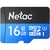 Карта памяти Netac MicroSD card P500 Standard 16GB,  retail version card only