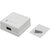 Lanmaster TWT-SM2-4545-WH настенная 2 порта RJ-45 категории 5е. UTP. белая