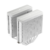 Кулер для процессора DEEPCOOL AG620 WH ARGB V2 LGA20XX / 1700 / 1200 / 115X / AM5 / AM4  (9шт / кор,  TDP 260W,  PWM,  ARGB DUAL Fan 120mm,  6 тепл. трубок,  белый) RET