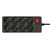 Сетевой фильтр Buro 800SH-5-B 5м  (8 розеток) черный  (коробка)