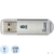 Smartbuy USB Drive 8Gb V-Cut series Silver SB8GBVC-S