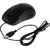 Мышь Oklick 305M черный оптическая  (1000dpi) USB  (2but)
