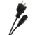TELECOM TP021-1.8-BK Schuko -> C13,  230V,  1.8м,  3x0.5мм2,  прямая вилка