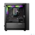 XASTRA Корпус A305M 3ARGB Black mATX / Mesh /  tempered glass  /  2x140mm + 1x120mm ARGB PWM fans /  Door /   A305M-2FC14A-1FC12A-D
