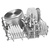 Посудомоечная машина Bosch SMS44DI01T нержавеющая сталь  (полноразмерная)