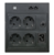 Powercom RPT-1025AP-LCD Raptor,  OffLine,  1025VA / 615W,  Tower,  4xSchuko,  LCD,  USB