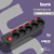 Сетевой фильтр Buro 500SH-5-SW-B 5м  (5 розеток) черный  (коробка)