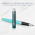 Ручка роллер Waterman Hemisphere Colour Blocking  (2190124) Green CT F черн. черн. подар.кор.