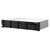 QNAP TS-873AeU-4G NAS 8x3.5 / 2.5 SATA / SSD trays,  2 x M2 PCIe,  2x 2.5 GbE,  2U rackmount,  1 PSU. AMD Ryzen V1500B 4-core / 8-thread 2.2 GHz processor,  4 GB DDR4 RAM  (1*4 GB) up to 64GB  (2*32 GB). W / o rail kit RAIL-B02