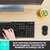 Logitech Wireless Combo MK270,  беспров.,  черный  (USB)
