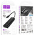 Разветвитель USB-C Hoco HB41 Type-C 4порт. черный