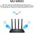 TP-Link Archer C6 AC1200 Dual Band Wireless Gigabit Router,  867Mbps at 5GHz + 300Mbps at 2.4GHz,  802.11ac / a / b / g / n,  5 Gigabit Ports,  4 fixed antennas