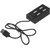 Разветвитель USB 2.0 Buro BU-HUB4-U2.0 4порт. черный