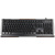 Клавиатура Oklick 717G черный / серый USB Multimedia LED