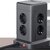 Сетевой фильтр 2м 3*1.5кв.мм 8розеток 16A 230В 2xUSB-A 2xUSB-C черный ILS 451 99630 DEFENDER