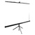 Экран Cactus 160x160см TriExpert CS-PSTE-160x160-BK 1:1 напольный рулонный