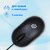 Мышь Oklick 105S черный оптическая  (800dpi) USB для ноутбука  (2but)