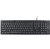 Oklick 550ML Клавиатура USB slim Multimedia LED белый