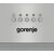 Встраиваемая вытяжка Gorenje BHI526E6X,  52 см,  3 скорости,  LED освещение,  кнопочное управление,  цвет нержавеющая сталь