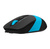 Мышь A4 Fstyler FM10 черный / синий оптическая  (1600dpi) USB  (4but)