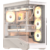 корпус Formula V Line Crystal U9 PA White,  ATX,  TYPE-C*1,  USB3.0*2,  Curved Glass,  SIDE 3x PERFORMANCE ARGB,  REAR 1x PERFORMANCE ARGB