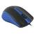 Мышь Oklick 225M черный / синий оптическая  (1200dpi) USB  (2but)