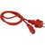 LAN-PP13 / SH-2.0-RD Шнур питания C13-Schuko прямая,  3х0.75,  220В,  10А,  красный,  2 метра