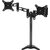Кронштейн для мониторов Cactus CS-VM-D08-BK черный 13"-27" макс.8кг настольный поворот и наклон