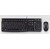 Logitech Desktop MK120,  Black  (USB,  keyboard: waterproof,   mouse: optical,  1000dpi,  3btn+Scroll) Retail
