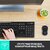 Logitech Wireless Combo MK270,  беспров.,  черный  (USB)
