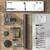 Кронштейн для монитора KRON /  10-32" макс. 100*100,  струбцина,  наклон -85?+45? поворот 360?,  вылет от основания 0-113мм,  макс.перемещение по вертикали 200-380мм,  нагрузка 10кг