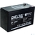 Delta DT 1207 7Ah,  12V,  151х65х95мм,  свинцово-кислотный аккумулятор