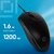 Мышь Oklick 275M черный оптическая  (1000dpi) USB  (2but)