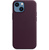 iPhone 13 mini Leather Case with MagSafe - Dark Cherry