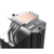 ID-COOLING FROZN A410 SE LGA1700 / 1200 / 115X / AM5 / AM4  (12шт / кор,  TDP 180W,  PWM,  4 тепл.трубки прямого контакта,  FAN 120mm,  черный) RET