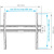 Arm Media PLASMA-3 черный 22"-65" макс.55кг Кронштейн для телевизора настенный фиксированный