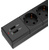 Buro BU-SP5_USB_2A-B Сетевой фильтр,  5м,  6 розеток,  черный