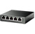 Easy Smart Gigabit 5-port switch with 4 PoE + ports,  metal case,  desktop installation,  PoE budget-65W,  802.1 q VLAN support