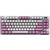 Клавиатура беспроводная Keyboard MSI FORGE GK600 TKL,  Wireless,  Mechanical Linear Switches,  RGB LED,  4000mA / h,  Violet