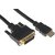 Кабель аудио-видео Buro HDMI  (m) / DVI-D  (Dual Link)  (m) 1.8м. феррит.кольца Позолоченные контакты черный  (BHP RET HDMI_DVI18)