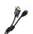 Кабель HDMI to DVI-D  (19M -25M) 2м,  2 фильтра TV-COM <LCG135F-2M>