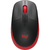 Мышь Logitech M190 красный / черный оптическая  (1000dpi) беспроводная USB  (2but)