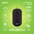 Мышь Acer OMW122 черный оптическая  (1200dpi) USB  (3but)