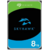 Жесткий диск HDD SATA Seagate 8Tb,  SkyHawk Surveillance,  7200 rpm,  256Mb buffer,  ST8000VX010,  1 year