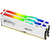 Память оперативная /  Kingston 32GB 5600MT / s DDR5 CL40 DIMM  (Kit of 2) FURY Beast White RGB XMP