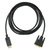 Кабель аудио-видео Buro 1.1v DisplayPort  (m) / DVI-D  (Dual Link)  (m) 3м. Позолоченные контакты черный  (BHP DPP_DVI-3)