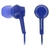 Наушники Panasonic /  внутриканальные 10-24000Гц 1.2м 3.5мм 98дБ микрофон синие