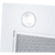 ВЫТЯЖКА MAUNFELD CROSBY SINGL 60 WHITE /  Полновстраиваемая,  60см,  850 м3,  кнопочное управление,  LED,  площадь кухни до 30м2,  опция: угольный фильтр CF140C-2шт,  белая