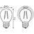 GAUSS 105802207 Светодиодная лампа LED Filament Шар E27 7W 580lm 4100K 1 / 10 / 50