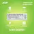 Клавиатура Acer OKW301 белый USB  (ZL.KBDCC.01B)